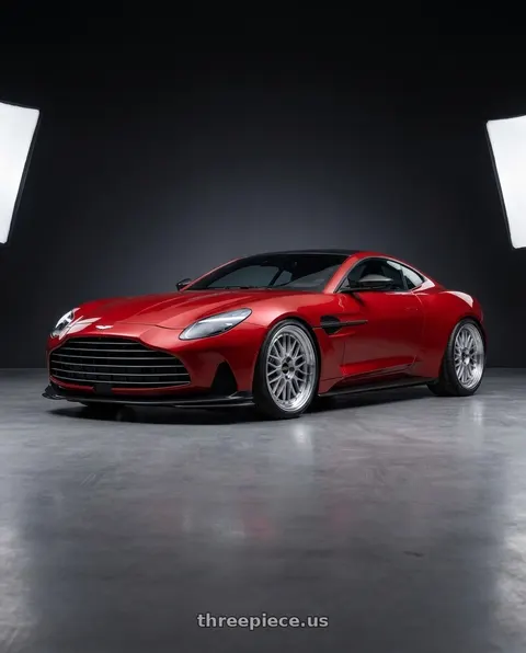 2025 Aston Martin Vanquish with BBS LM 5x114.3 17x7.5+38 Diamond Silver wheels