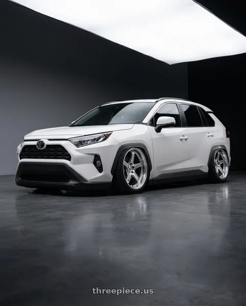 2018 Toyota RAV4 with Advan Racing GT BEYOND-R 5x114.3 18x8.5 +45 MACHINING & DIAMOND CUTTING wheels