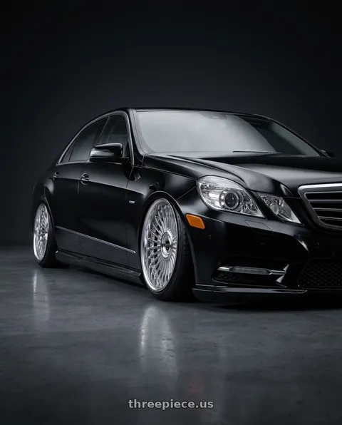 2012 Mercedes-Benz E350 with Work Emitz wheels