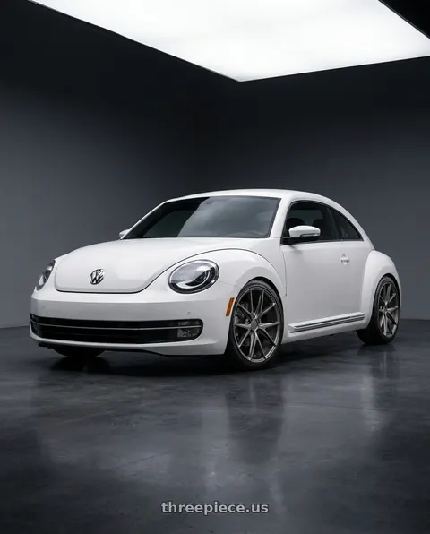 2016 Volkswagen Beetle with Niche 1PC M116 MISANO 5X112 18X8 +30 MATTE GUN METAL wheels