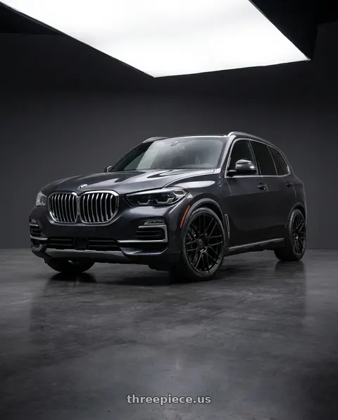 2020 BMW X5 with TSW NORD 5X112 20X10.5 +42 SEMI GLOSS BLACK wheels