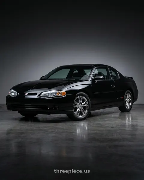 2002 Chevrolet Monte Carlo with OE Wheels CA15A 5x115 18x8.5+40 Chrome wheels