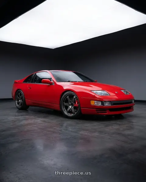 1994 Nissan 300ZX with Volk Racing TE37 SL 5x114.3 18x9.5+40 wheels