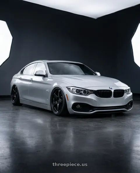 2018 BMW 430i with Rosenstein Wheels CR 5X114.3 19X10.5 +38 Matte Black wheels