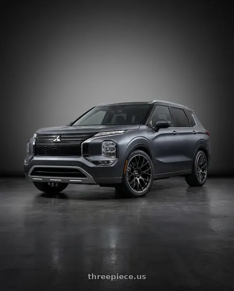 2026 Mitsubishi Outlander with Volk Racing G16 5x114.3 20x8.5+38 wheels