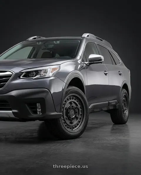 2021 Subaru Outback with Black Rhino ARMORY 5X114.3/5X127 17X8 +30 GUN BLACK wheels