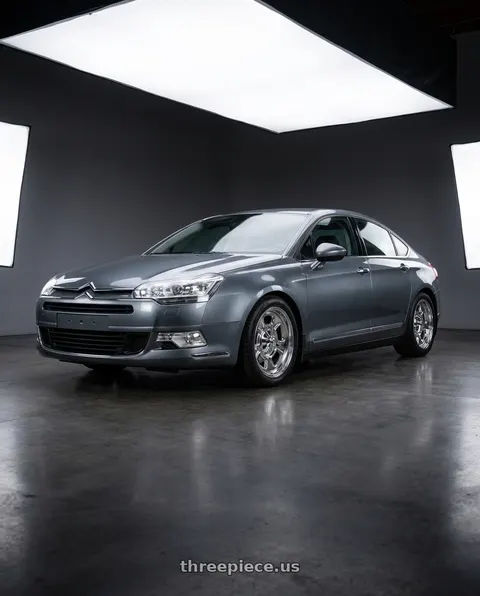 2010 Citroen C5 with BG Rod Works High Boy 5x114.3/5x127 15x8+0 Polished wheels