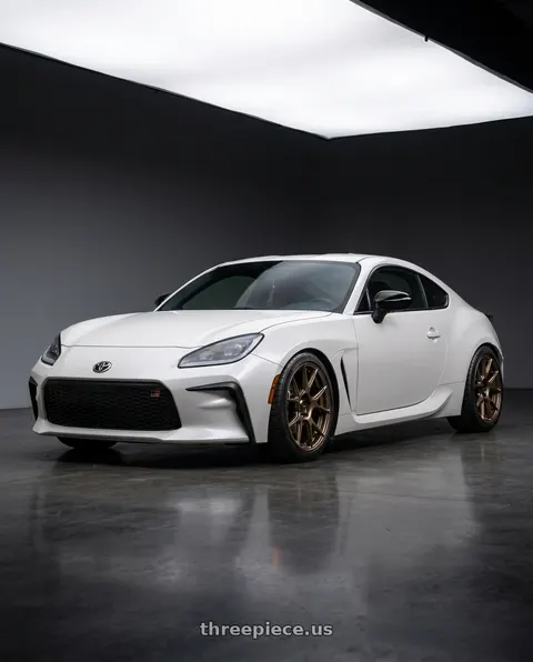 2016 Scion FR-S with Konig Ampliform 5x100 17x8+40 Gloss Bronze wheels
