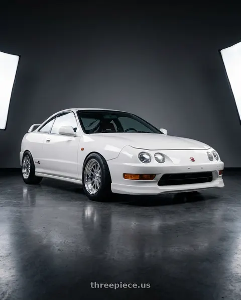 1999 Acura Integra with CCW CZ05 5x114.3 17x7 +40 Polished wheels