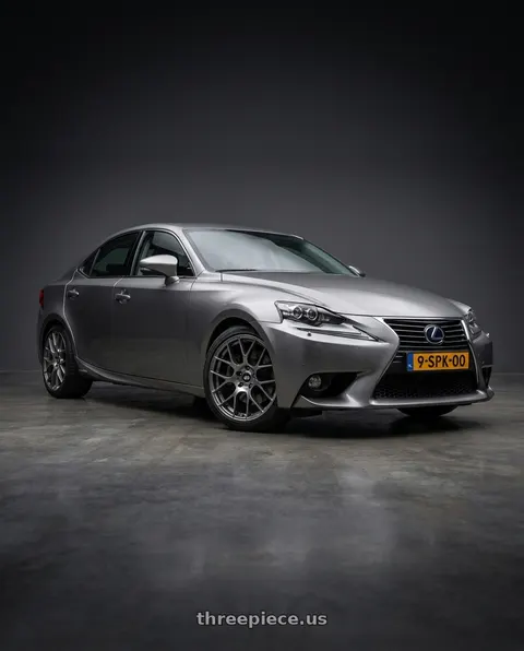 2013 Lexus IS F with Enkei Raijin 5x120 18x8+42 Gunmetal wheels