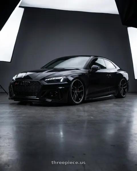 2022 Audi RS5 with BBS CC-R 5x112 20x8.5+30 Satin Black wheels