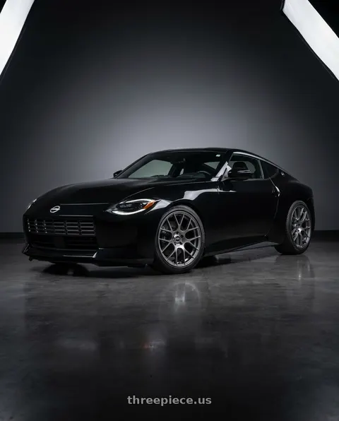 2024 Nissan Z Sport with Enkei Raijin 5x120 18x8.5+38 Titanium Gray wheels