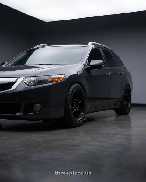 2012 Acura TSX with Enkei RPF1 5x114.3 17x8+45 Matte Black wheels