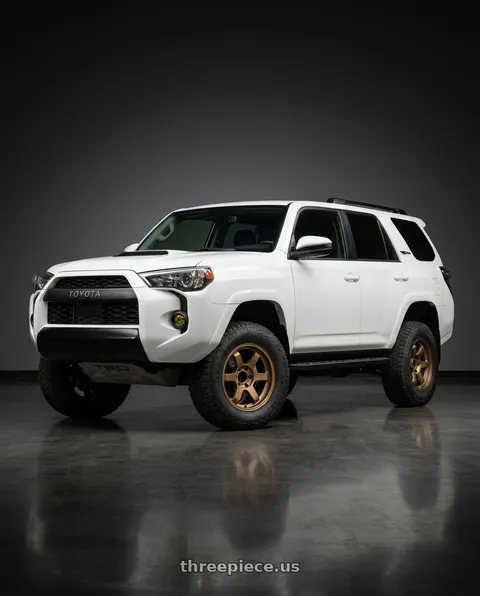 2022 Toyota 4Runner TRD Pro with 9six9 SIX-1 Truck 6x139.7 17X8.5 -10 Matte Bronze wheels