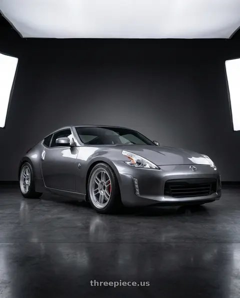 2020 Nissan 370Z Sport Touring with Enkei RPF1 5x114.3 18x9.5+15 Silver wheels