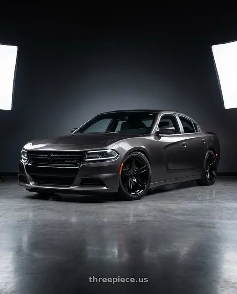 2021 Dodge Charger SXT with OE Wheels DG22 5x115 20x9.5+18 Black wheels