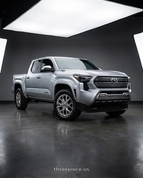 2024 Toyota Tacoma Limited with Performance Replicas PR177 6x139.7 20x9 +24 Chrome wheels