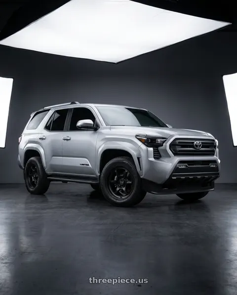 2026 Toyota 4Runner with Black Rhino SHOGUN 6X139.7 17X8.5 +20 MATTE BLACK wheels