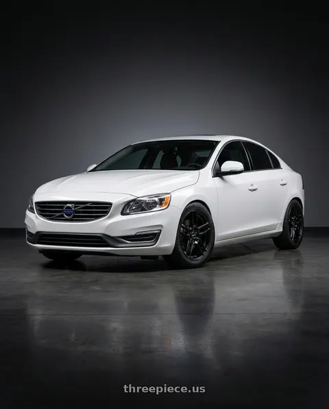 2015 Volvo S60 T5 with Motiv 434B Matic 5X108/5x114.3 16x7.5 +40 GLOSS BLACK wheels