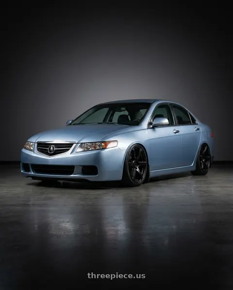2005 Acura TSX with Enkei Cyclone 6x139.7 18x9+0 Matte Black wheels