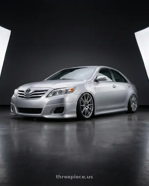 2011 Toyota Camry with BBS FS 5x112 19x9.0+25 Diamond Silver wheels