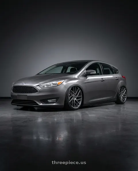 2017 Ford Focus with Status JUGGERNAUT 6X114.3 20X9 +15 CARBON GRAPHITE wheels