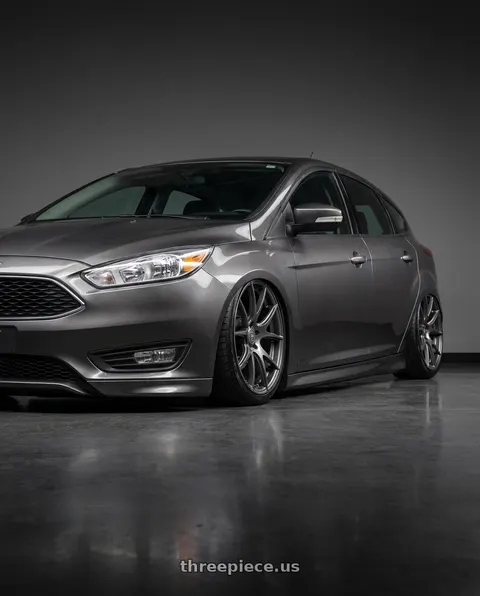 2017 Ford Focus with Forgestar CF5V 6x114.3 19x11 +43 Gloss Anthracite wheels