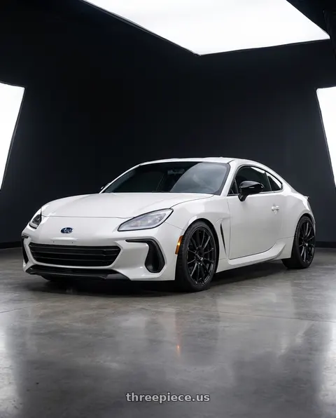 2025 Subaru BRZ TS with WedsSport SA-72R 5x100 18x8.5+45 F-Face wheels
