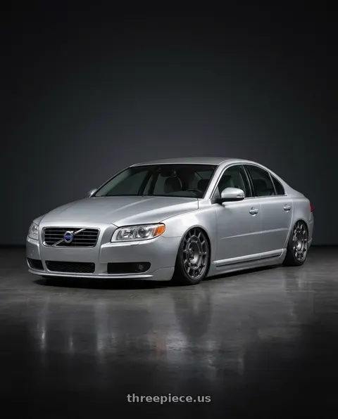 2012 Volvo S80 with fifteen52 METRIX MX 5x108 17x8 +38 FROSTED GRAPHITE (SATIN GREY) wheels