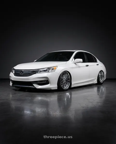 2016 Honda Accord with TSW SNETTERTON 5X114.3 17X8 +20 CHROME wheels