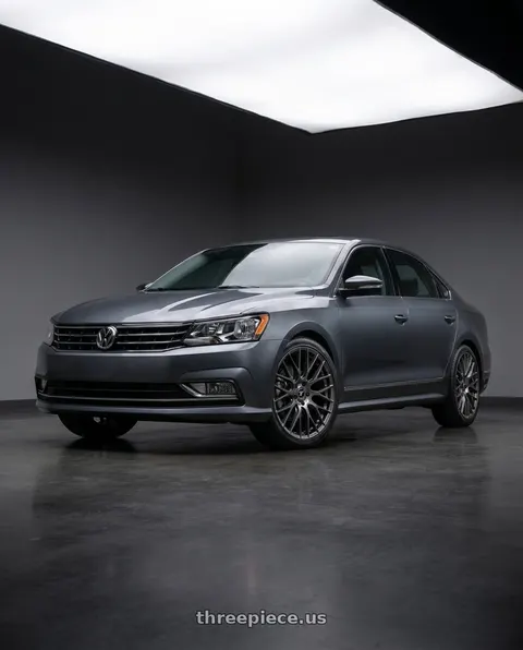 2017 Volkswagen Passat SE with Fittipaldi 360G 5X112 20x8.5 +35 Gloss Graphit wheels