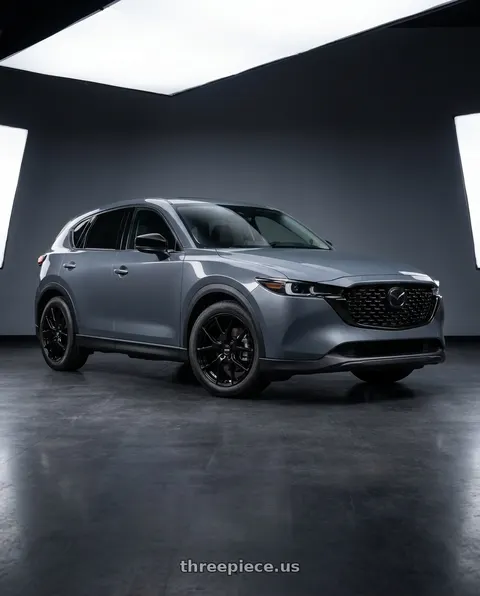 2025 Mazda CX-5 with Enkei XM-6 5x114.3 17x7.5+40 Gloss Black wheels