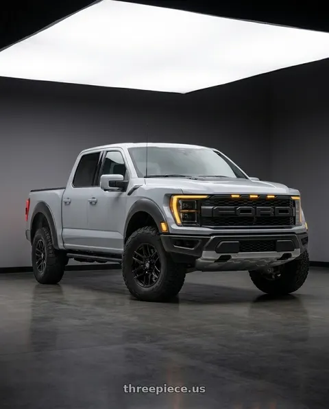 2025 Ford F-150 Raptor with Gear Off Road 770B 8X180/8X180 22x10 -19 Gloss Black wheels