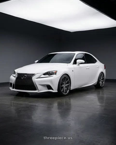 2018 Lexus IS350 F Sport with Niche 1PC M116 MISANO 5X114.3 19X9.5 +35 MATTE GUN METAL wheels