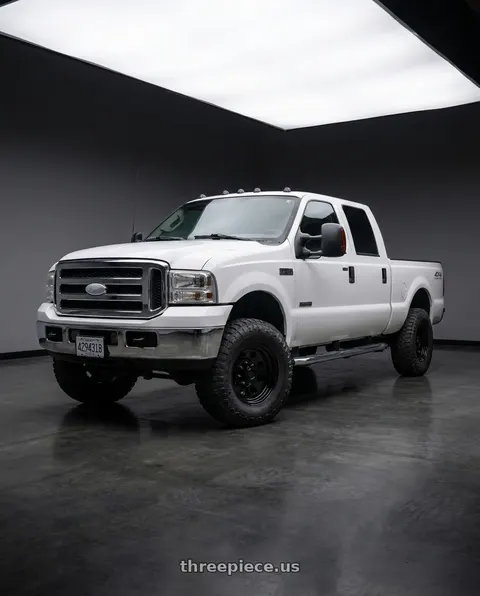 2005 Ford F-350 Super Duty with Vision HD 85H 8x170 17x9-12 Gloss Black wheels