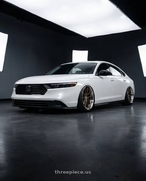 2025 Honda Accord with Vors AR5 5x120 19x9.5 +35 Bronze wheels