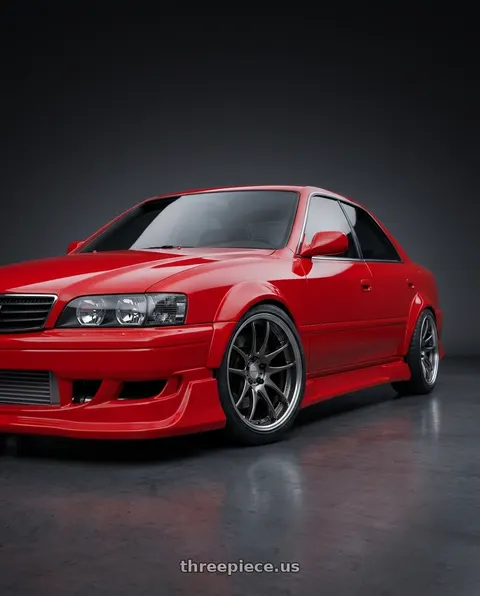 2000 Honda Civic with Work Emotion CR2P wheels