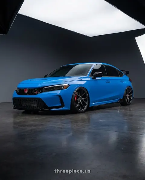 2020 Honda Civic Type R with Niche 1PC M117 MISANO 5X120 19X8.5 +35 MATTE BLACK wheels