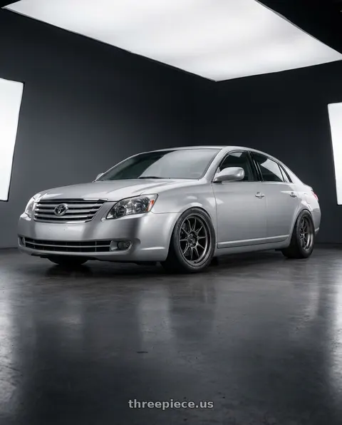 2008 Toyota Avalon Touring with Konig Ampliform 5x114.3 20x11+50 Dark Metallic Graphite wheels