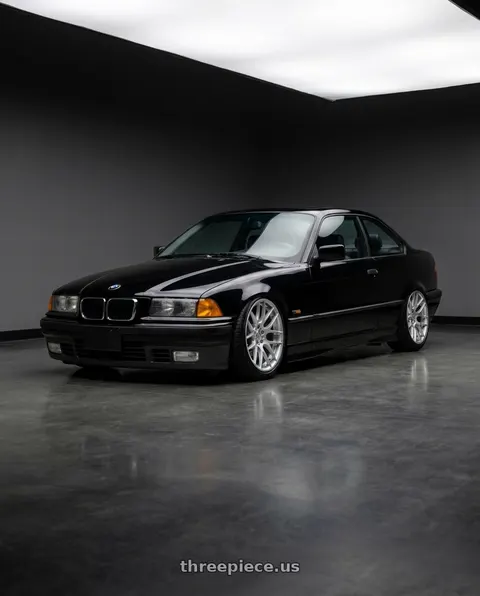 1994 BMW 325i with Avant Garde Wheels M359 5X120 18x9.5 +22 Hyper Silver wheels
