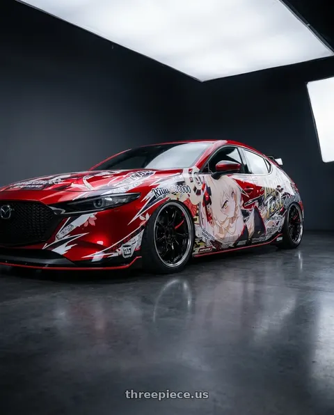 2026 Mazda 3 with Emotion ZR10 2P wheels