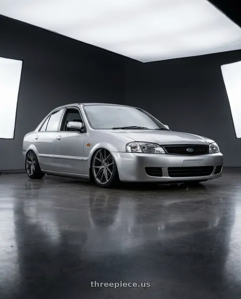 2001 Ford Tierra with Niche 1PC M116 MISANO 5X114.3 19X8.5 +33 MATTE GUN METAL wheels