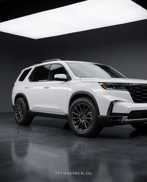 2023 Honda Pilot Touring with Fittipaldi 363G 5X120 20x9.5 +38 Gloss Graphit wheels