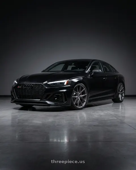 2022 Audi RS5 with Niche 1PC M116 MISANO 5X112 20X10.5 +20 MATTE GUN METAL wheels