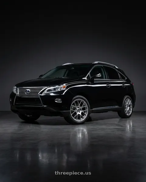 2011 Lexus RX350 with Enkei Raijin 5x114.3 18x8.5+38 Hyper Silver wheels