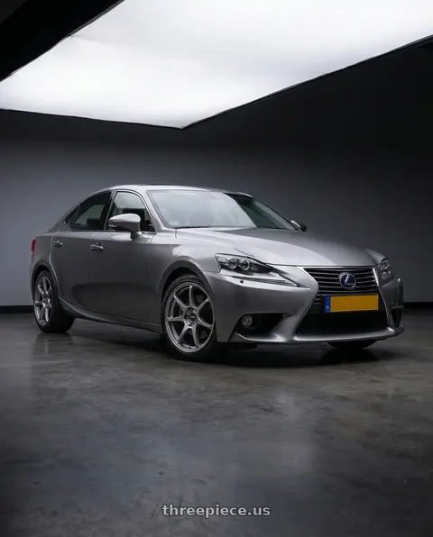 2013 Lexus IS F with Enkei TS-7 5x114.3 18x8+35 Storm Gray wheels