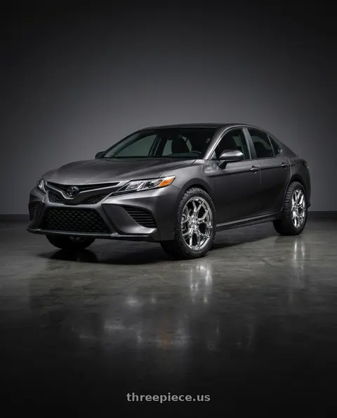 2020 Toyota Camry SE with Asanti Black ABL-37 MONARCH 5X114.3 20X9 +38 CHROME wheels