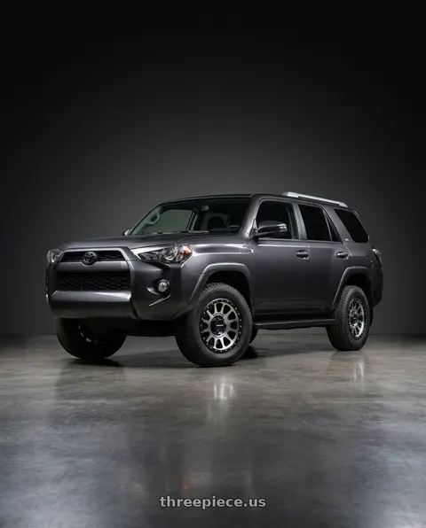 2018 Toyota 4Runner SR5 with Method Race Wheels 305MB NV 6x139.7 17x8.5 +0 MACHINED - MATTE BLACK LIP wheels