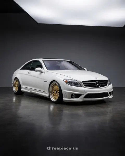 2006 Mercedes-Benz CL65 AMG with SSR Formula MESH 5x100 19X11+37 SL Disk Fm Gold wheels