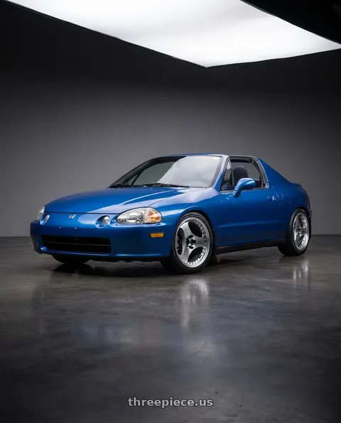 1994 Honda Civic del Sol with Advan Racing ONI2 PROGRESSIVE 5x114.3 20x9.0 +30 MACHINING & DIAMOND CUT wheels